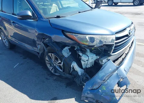 2016 Toyota Highlander Le/Le Plus из США, поврежденный, VIN 5TDZKRFH2GS141324